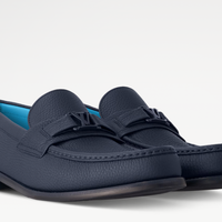 Louis Vuitton Major Loafer Leather Blue