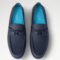 Louis Vuitton Major Loafer Leather Blue