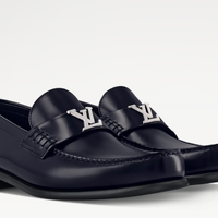 Louis Vuitton Major Loafer Leather Navy
