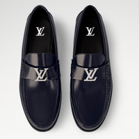 Louis Vuitton Major Loafer Leather Navy