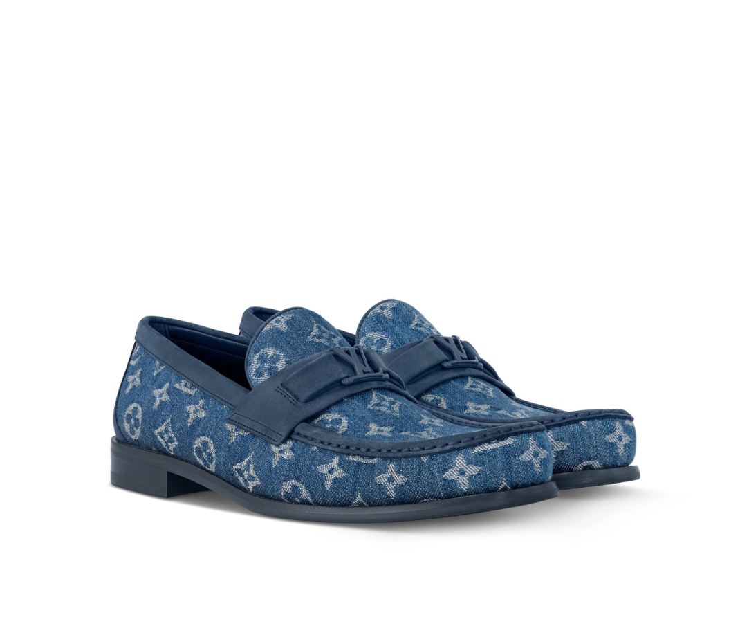 Louis Vuitton Major Loafer Denim