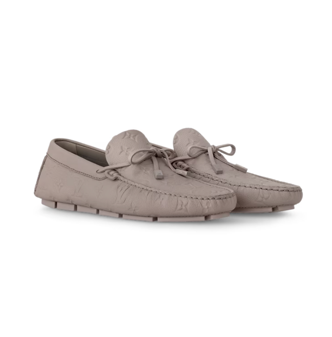Louis Vuitton Driving Monogram Leather Loafer