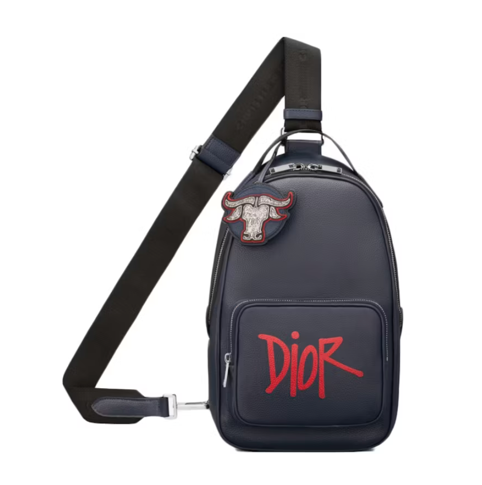 Dior X Stussy Rider Sling Bag