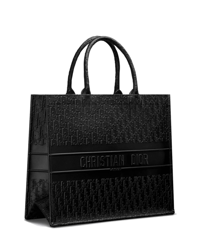 Dior Oblique Leather Tote Bag
