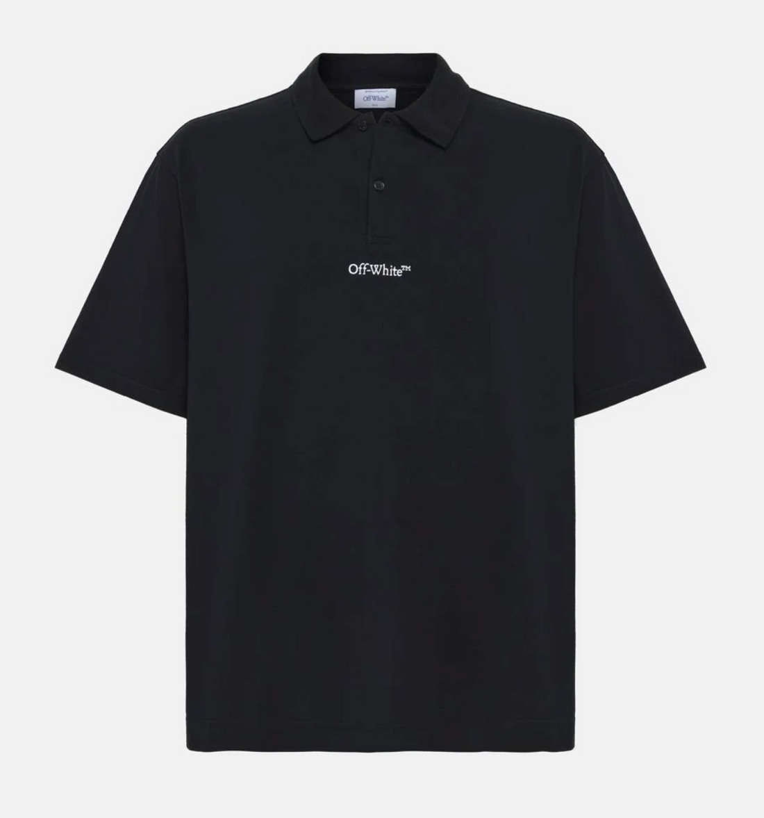 Off-White Logo Polo Black