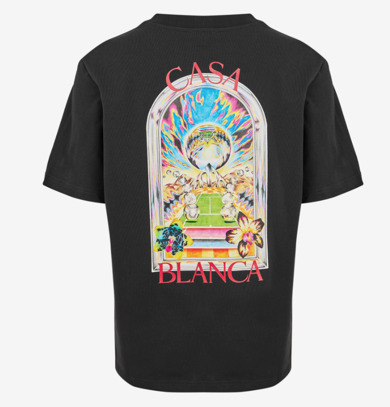 Casablanca Tennis Landscape T-Shirt
