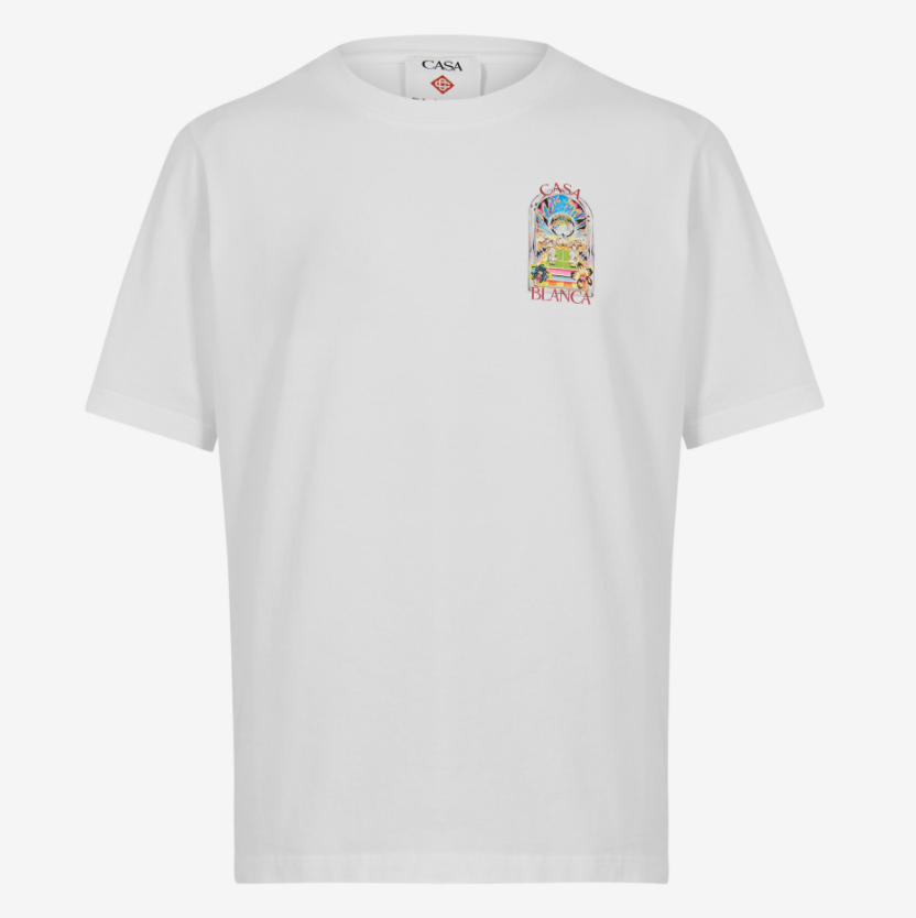 Casablanca Tennis Landscape T-Shirt