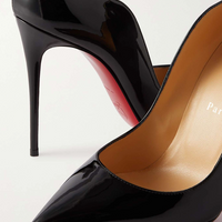Christian Louboutin Hot Chick 100 patent-leather Pumps