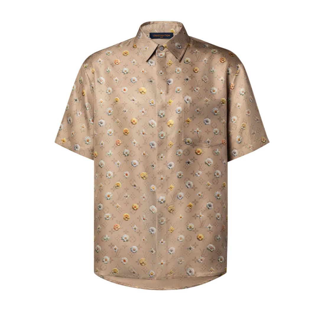 Louis Vuitton Monogram Silk Shirt