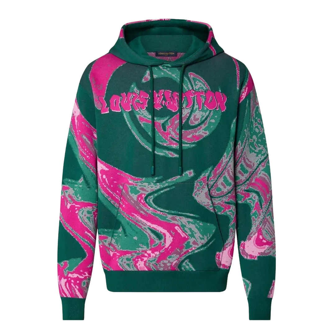 Louis Vuitton Swirl Logo Hoodie