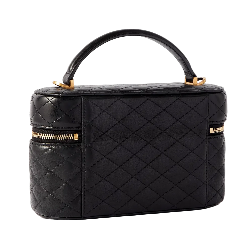 Saint Laurent Gaby Vanity Quilted Leather Bag