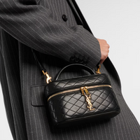 Saint Laurent Gaby Vanity Quilted Leather Bag