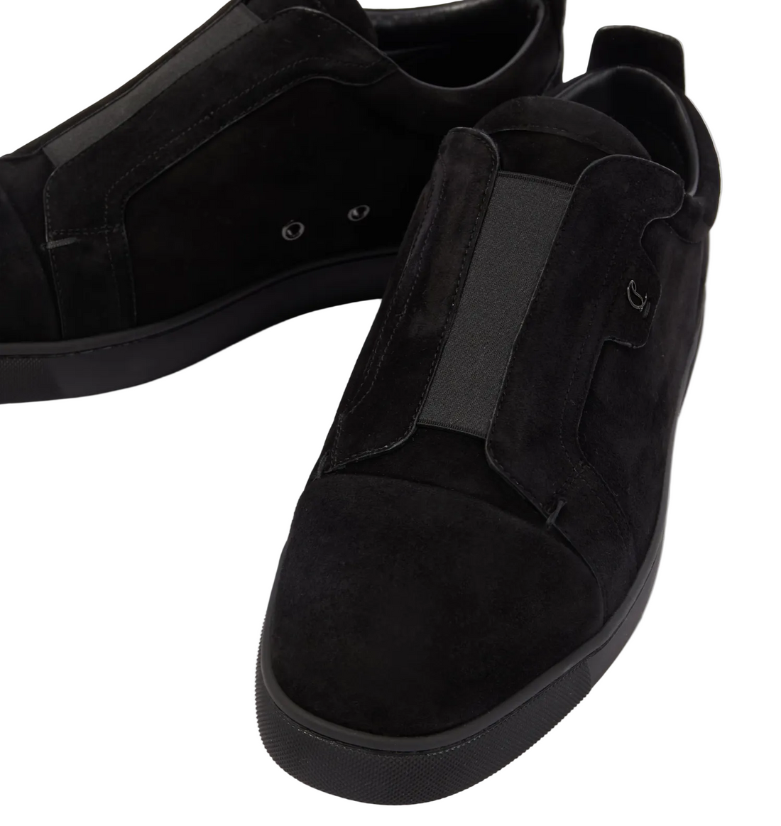 Christian Louboutin St Louis Suede Slip-On Sneakers