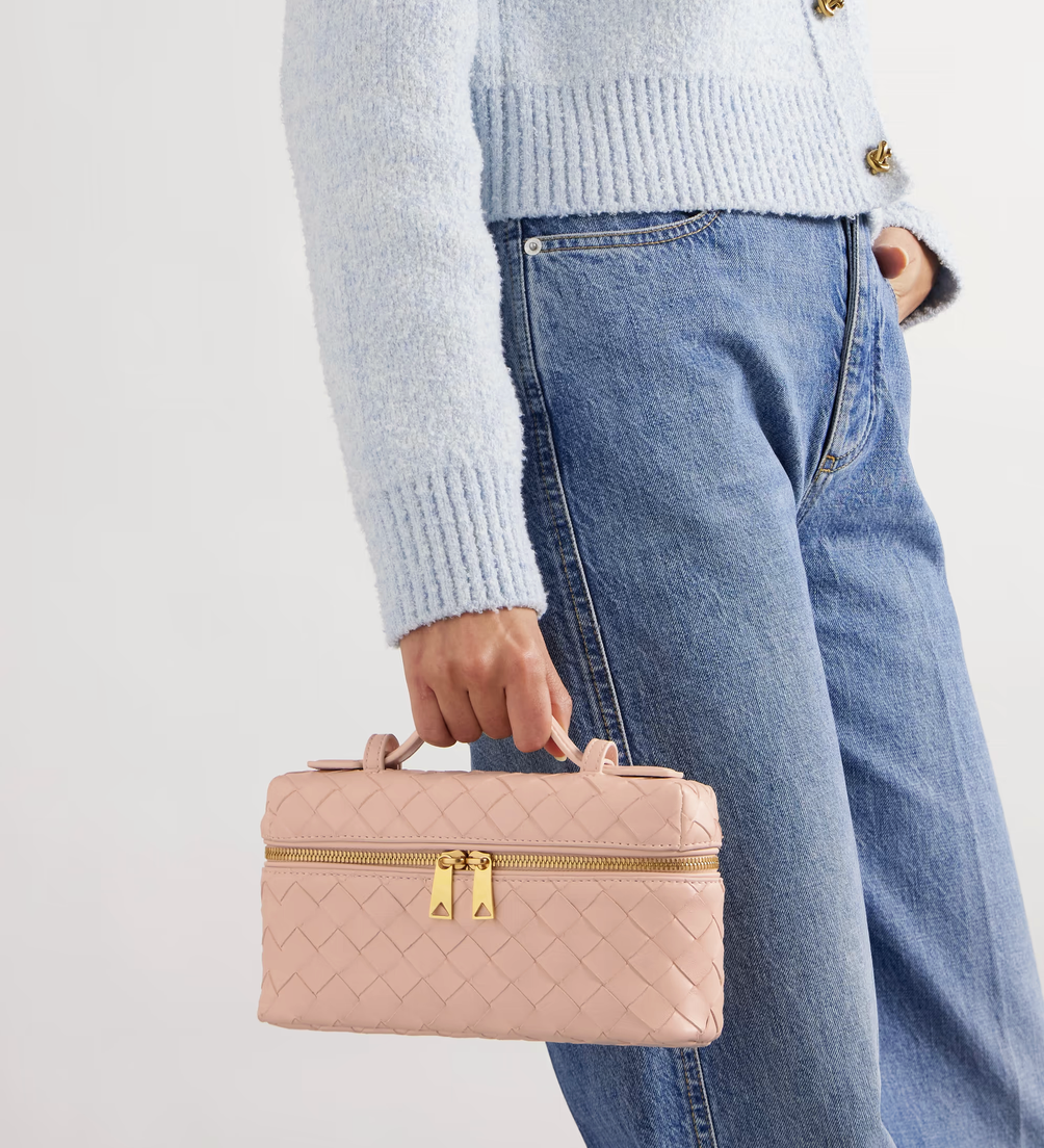 Bottega Veneta Bang Bang Intrecciato Leather Bag