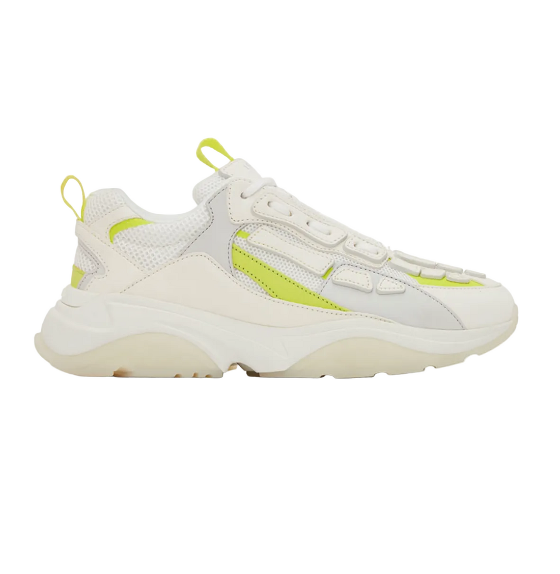 Amiri Bone Runner White/Neon Yellow