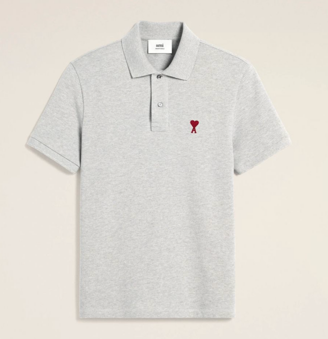 Ami Paris Logo Polo Shirt