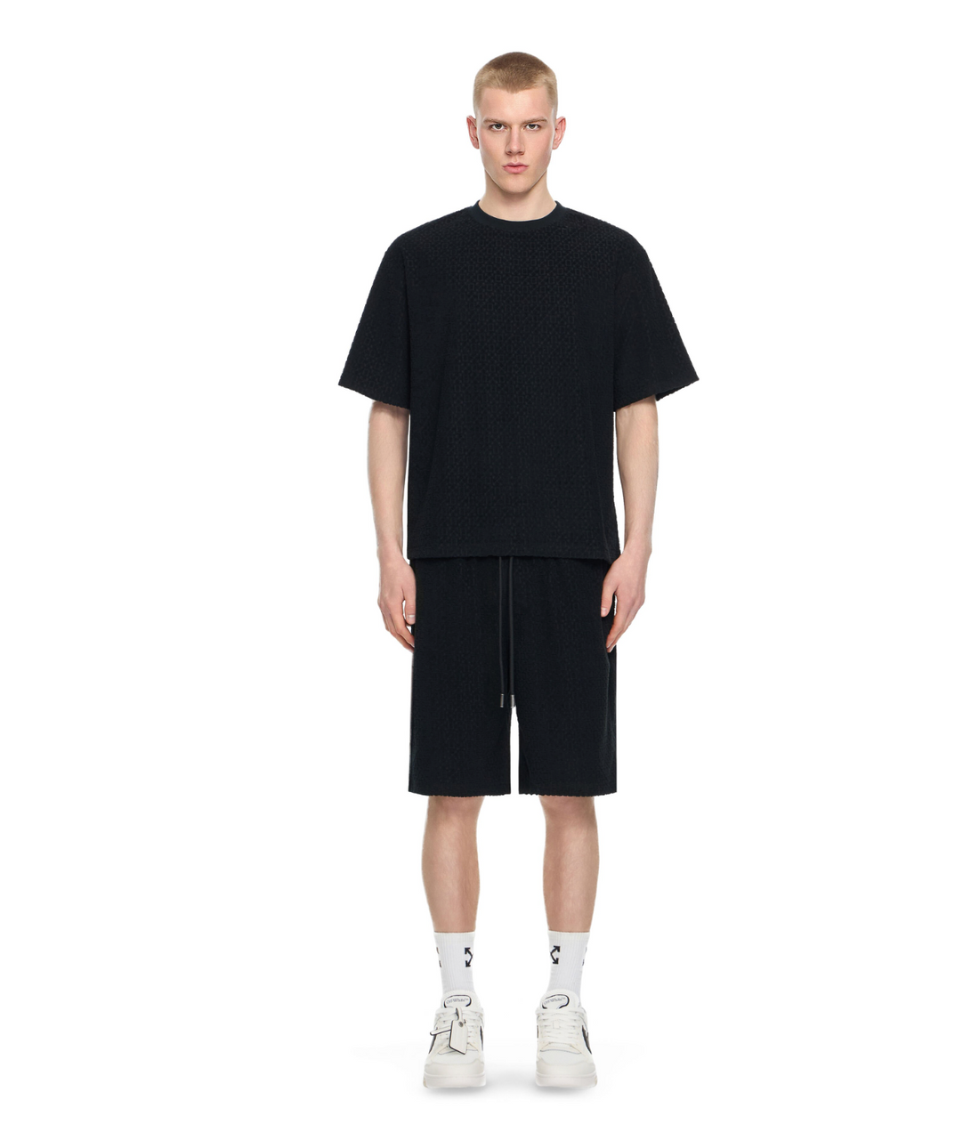 Off-White Terry Towel Monogram Set