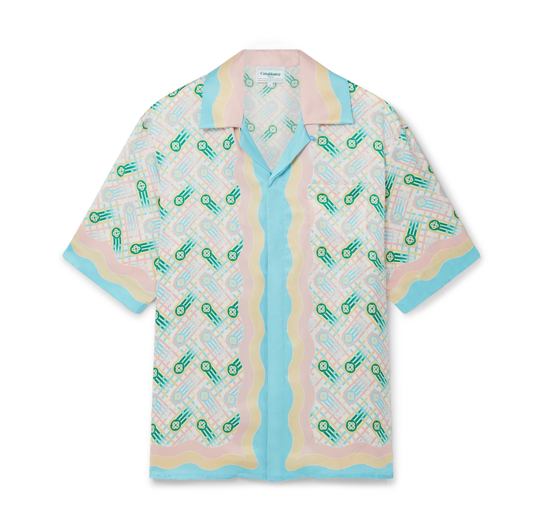 Casablanca Pingpong Silk Shirt