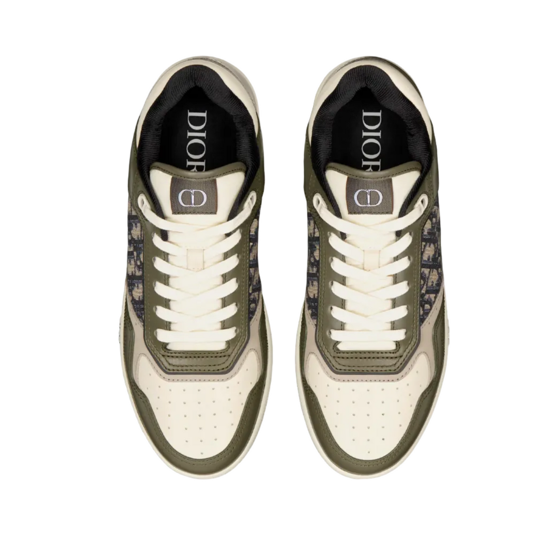 Dior B27 Oblique Olive Low-Top Sneaker