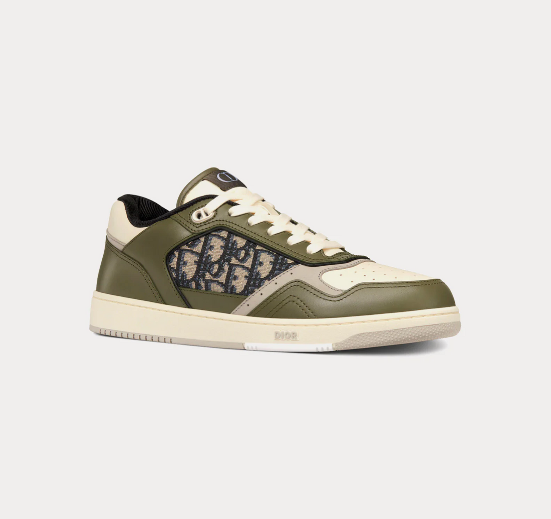Dior B27 Oblique Olive Low-Top Sneaker