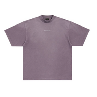 Balenciaga Purple Washed Logo T-Shirt
