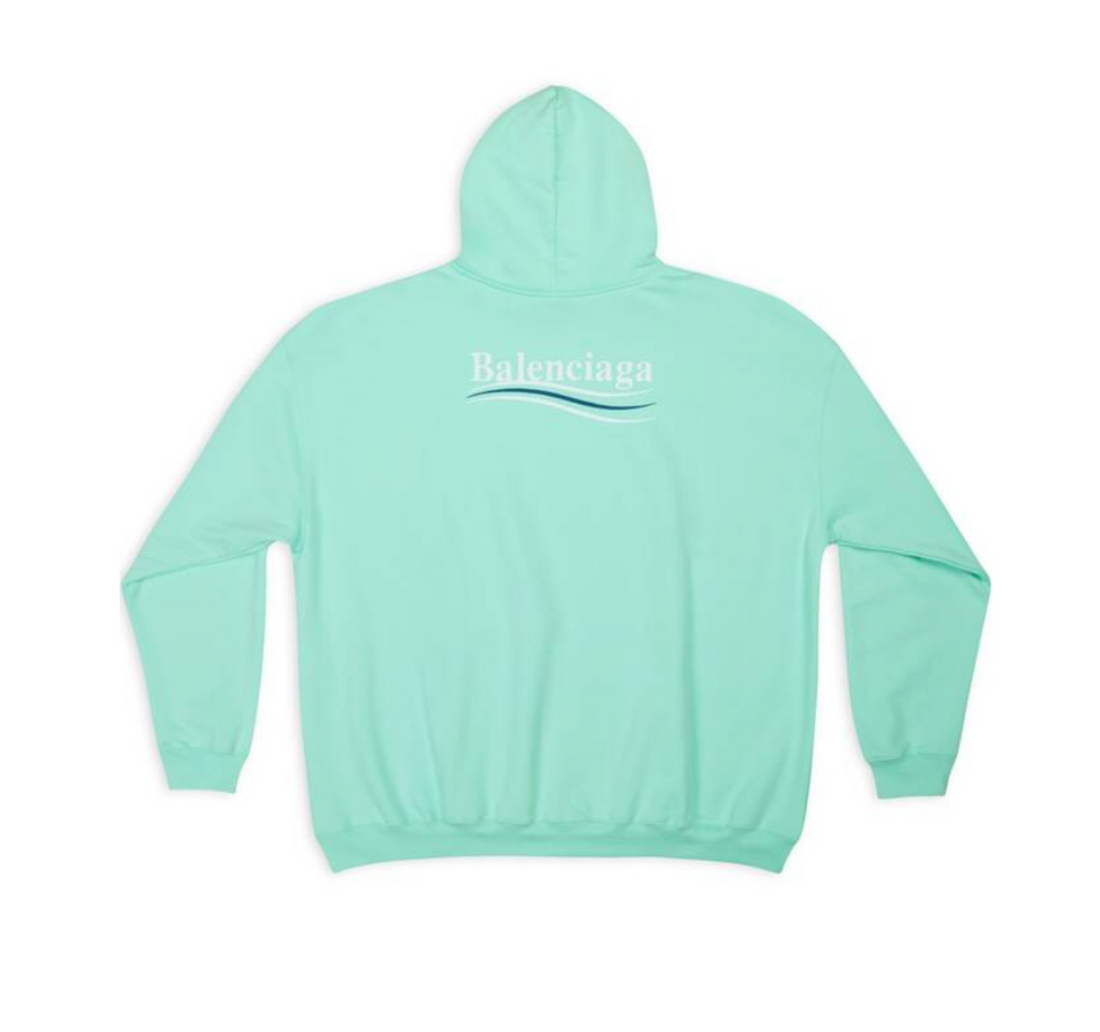 Balenciaga Campaign Hoodie Mint