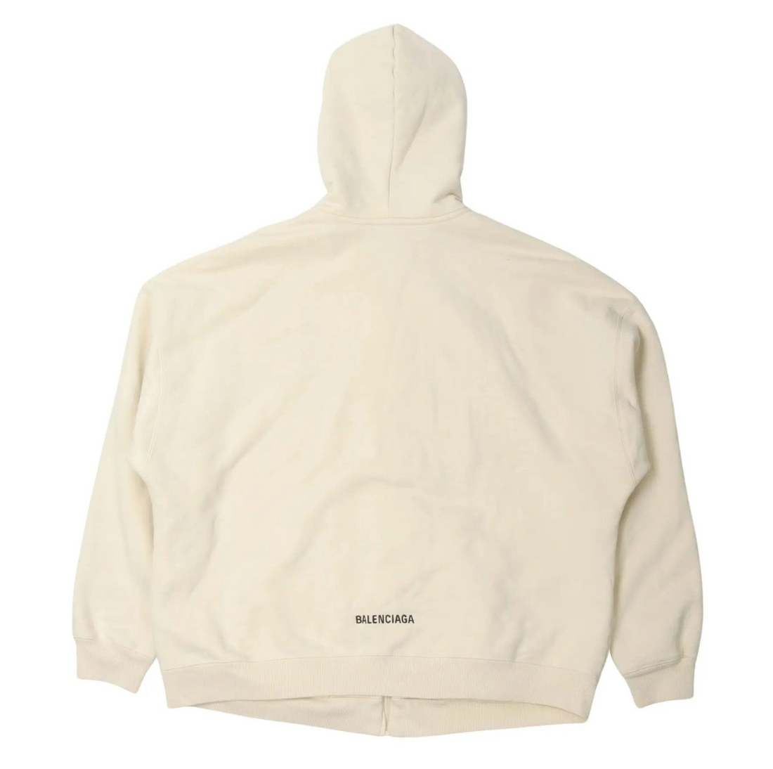 Balenciaga Zip Logo Hoodie