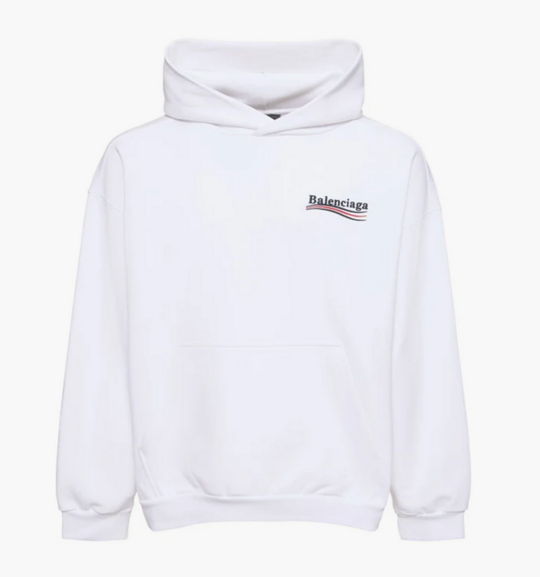 Balenciaga Campaign Hoodie White