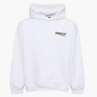 Balenciaga Campaign Hoodie White