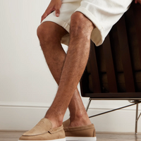 Christian Louboutin Moonboat Suede Loafer