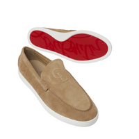 Christian Louboutin Moonboat Suede Loafer