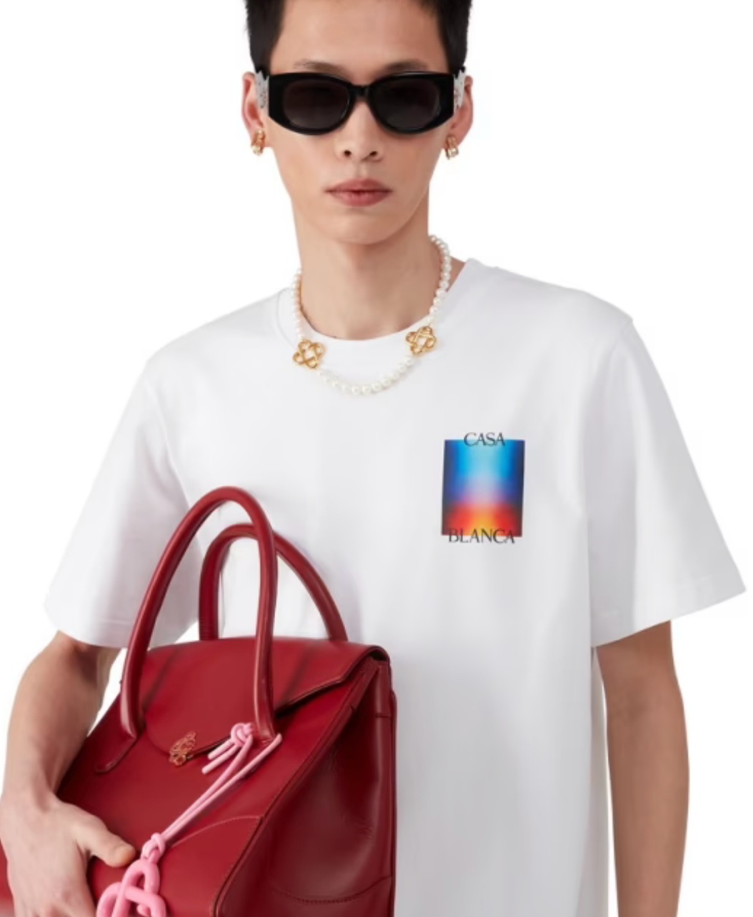 Casablanca Gradient Logo T-Shirt