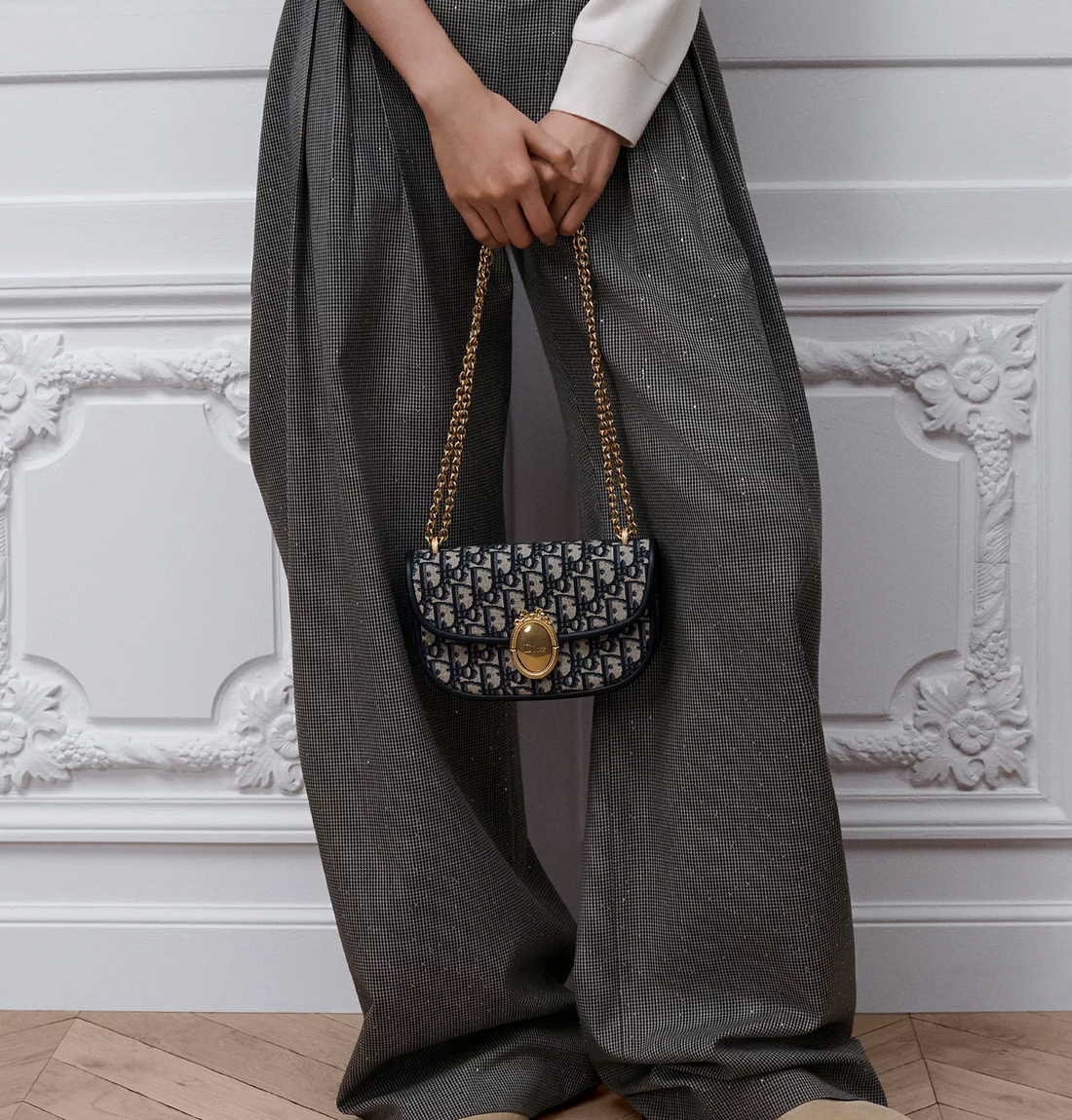 Dior Small Medaillon Flap Chain Bag