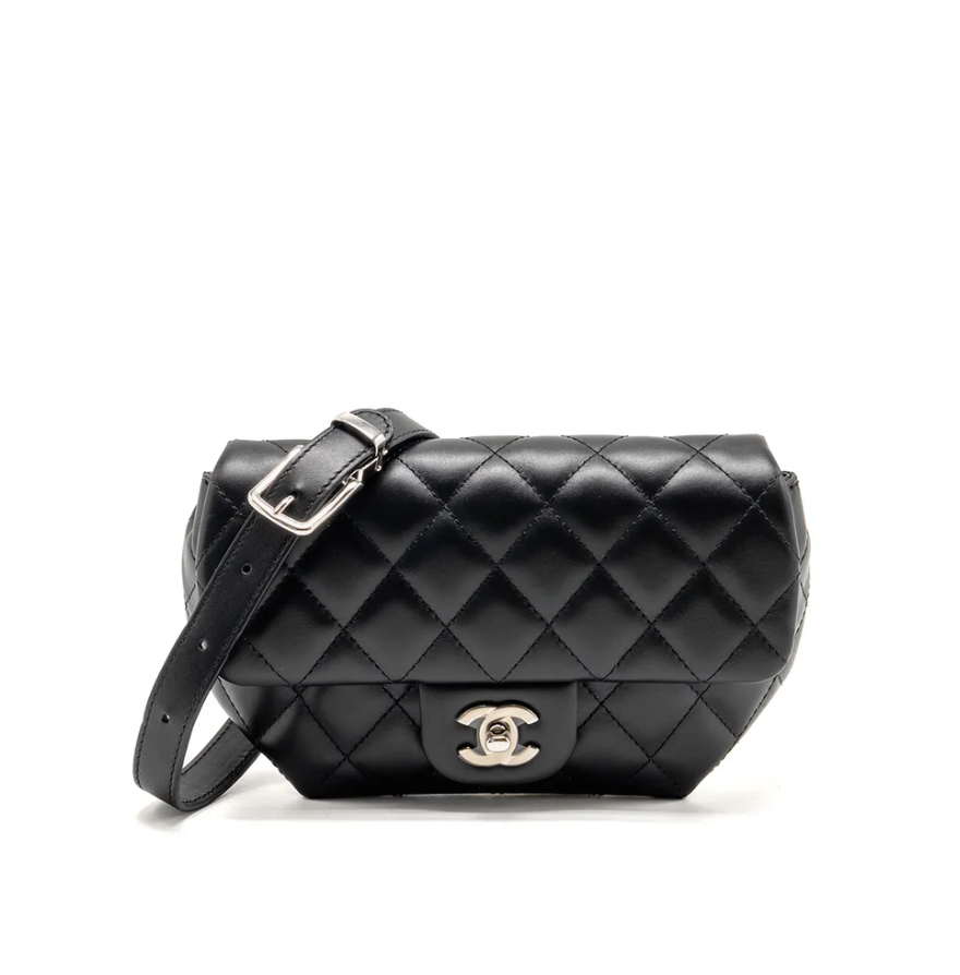Chanel Quilted Lambskin Crossbody/ Belt Bag