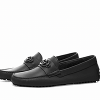 Gucci Ayrton GG Black Leather Loafer