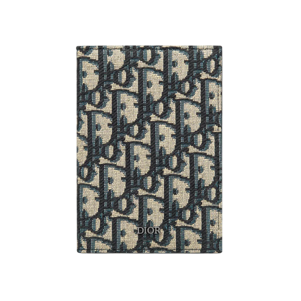 Dior Oblique Jacquard Passport Holder