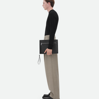 Bottega Veneta Intrecciato Leather Document Case