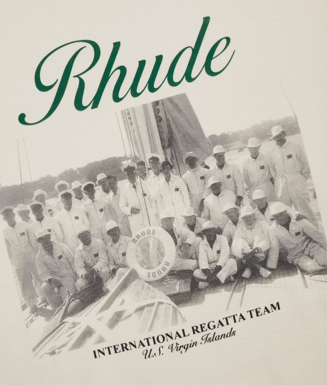 Rhude Virgin island Script T-Shirt