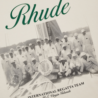Rhude Virgin island Script T-Shirt
