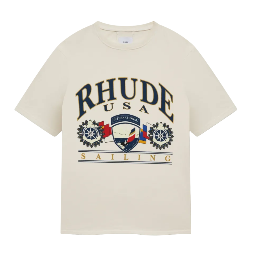 Rhude USA Sailing Icon T-Shirt