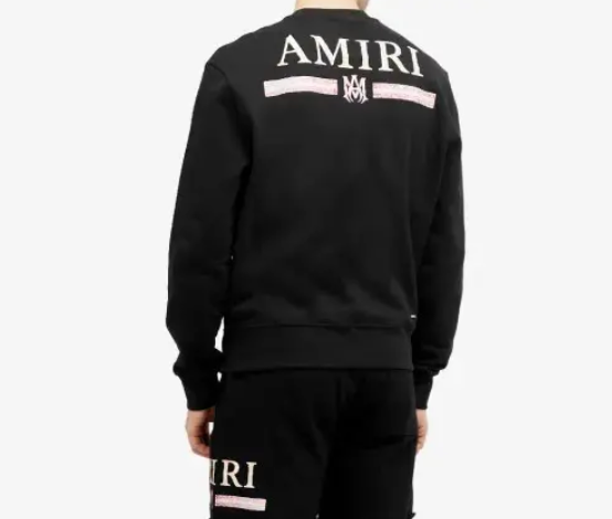 Amiri Watercolor Bar Sweatshirt