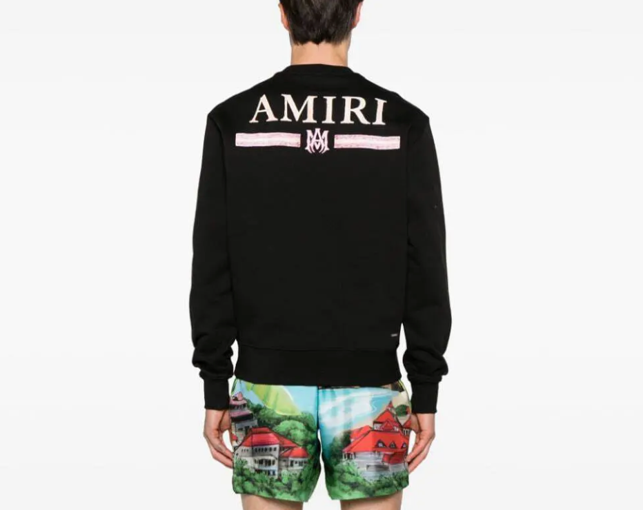Amiri Watercolor Bar Sweatshirt