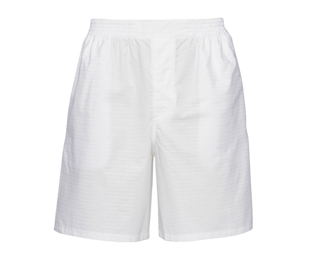 Prada Poplin Bermuda Shorts