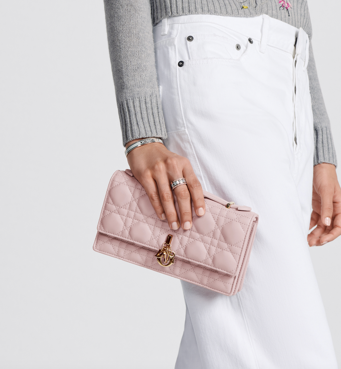 Dior My Dior Mini Cannage Lambskin Bag