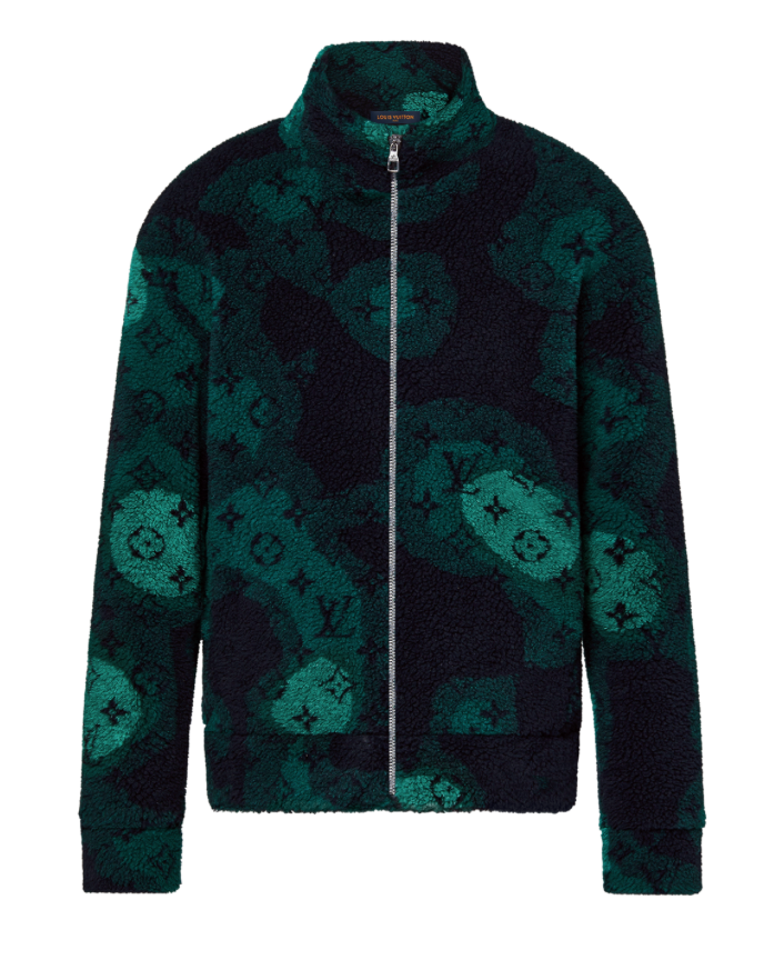 Louis Vuitton Monogram Fleece Jacket