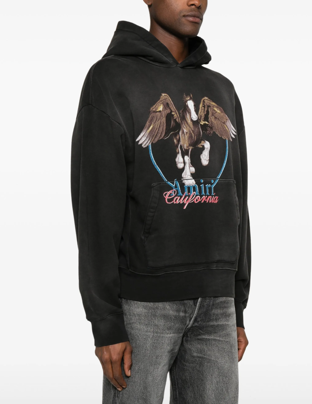 Amiri Vintage Wash Pegasus Hoodie