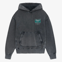 Amiri Vintage Crystal Lounge Hoodie Black