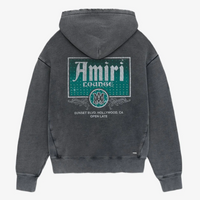 Amiri Vintage Crystal Lounge Hoodie Black