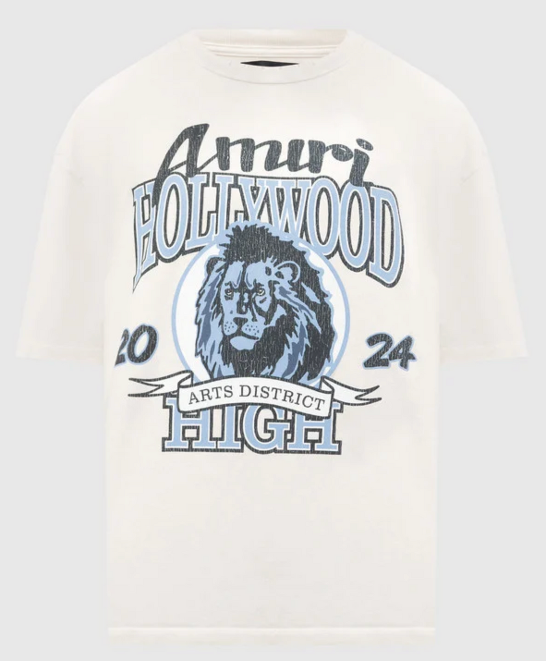 Amiri High Lion Skater Alabaster T-Shirt