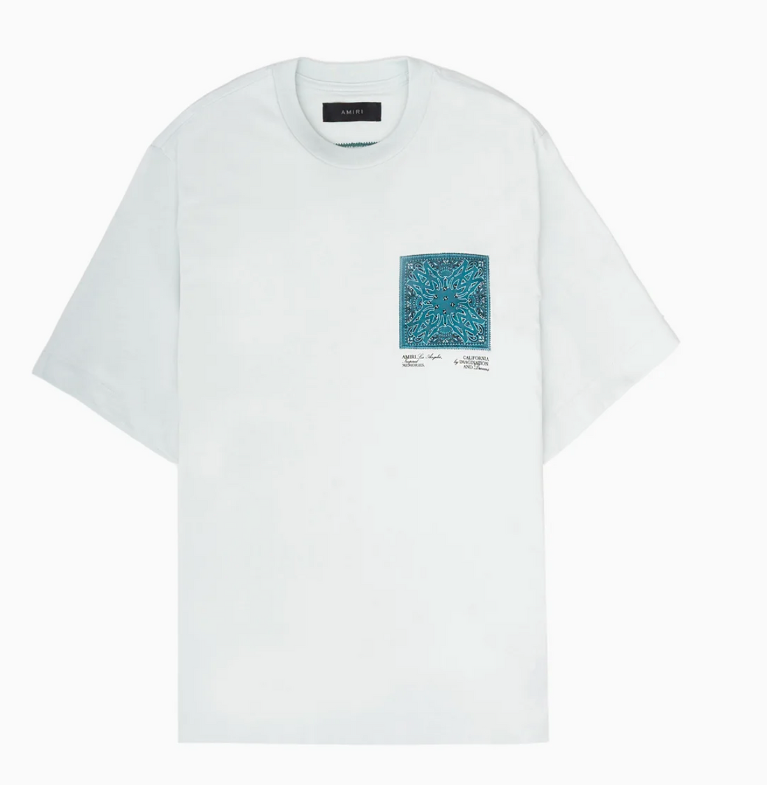 Amiri MA Bandana Silk Applique T-Shirt